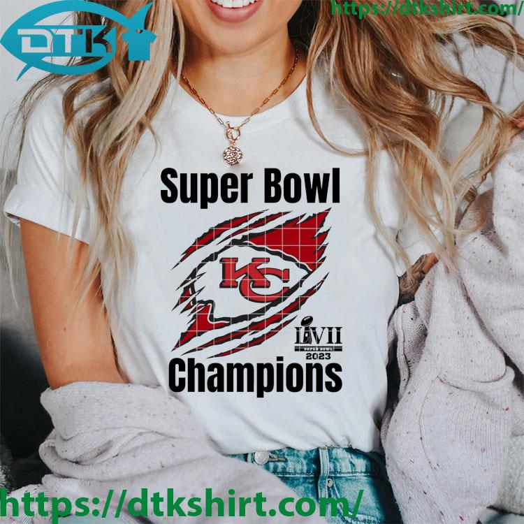 Kansas City Chiefs Football Super Bowl LVII 2023 Champions shirt