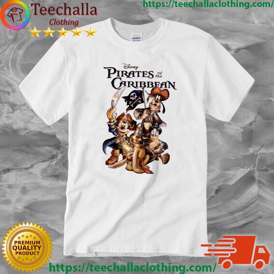 Funny Disney Mickey Mouse Pirates Of The Caribbean Shirt