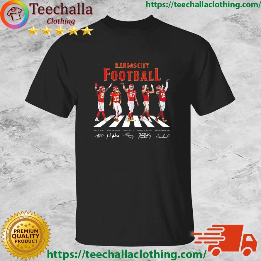 Kansas City Chiefs Football Abbey Road Signatures shirt