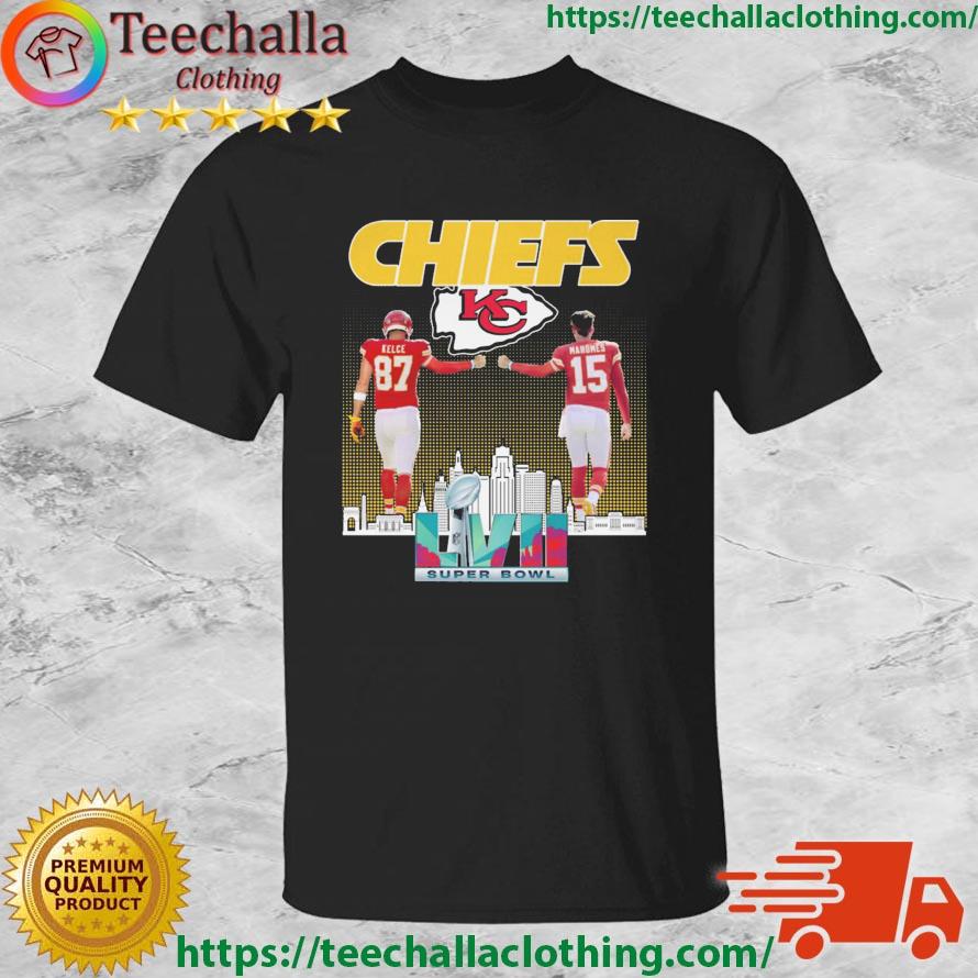 Kansas City Chiefs Travis Kelce And Patrick Mahomes Super Bowl LVII shirt