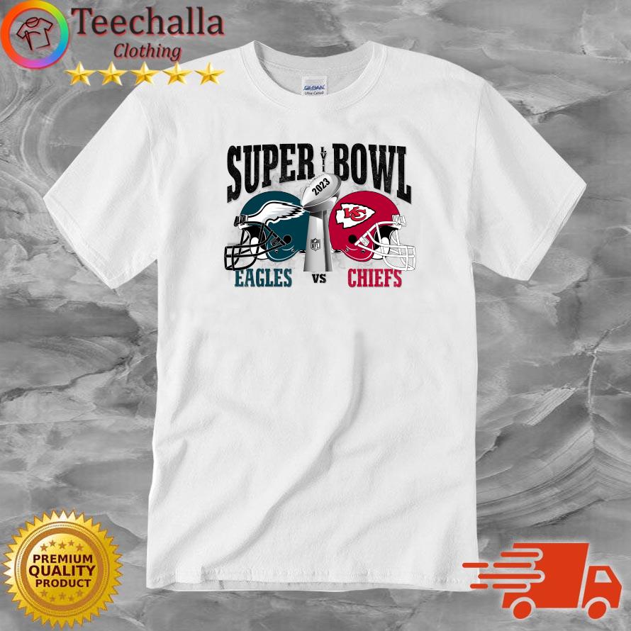 NFL Philadelphia Eagles Vs Kansas City Chiefs 2023 LVII Super Bowl shirt