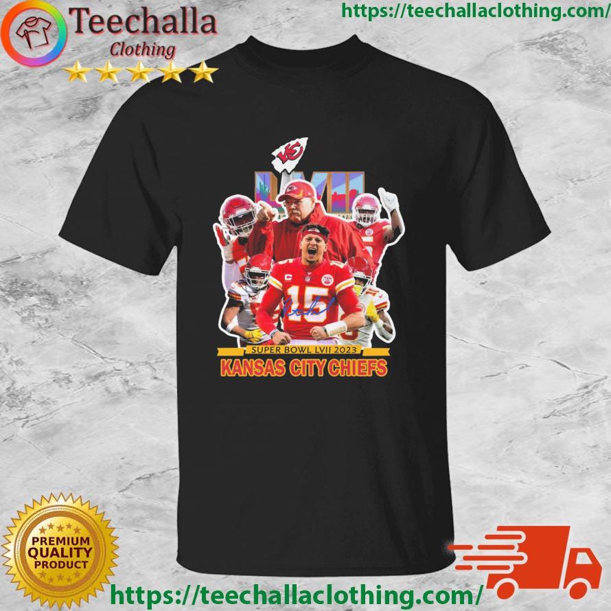 NFL Super Bowl LVII 2023 Kansas City Chiefs Signature shirt