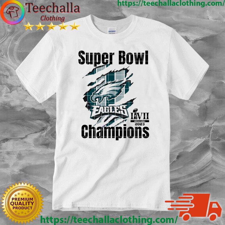 Philadelphia Eagles Football Super Bowl LVII 2023 Champions shirt