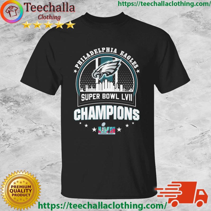 Philadelphia Eagles Skyline City Super Bowl LVII Champions 2023 shirt