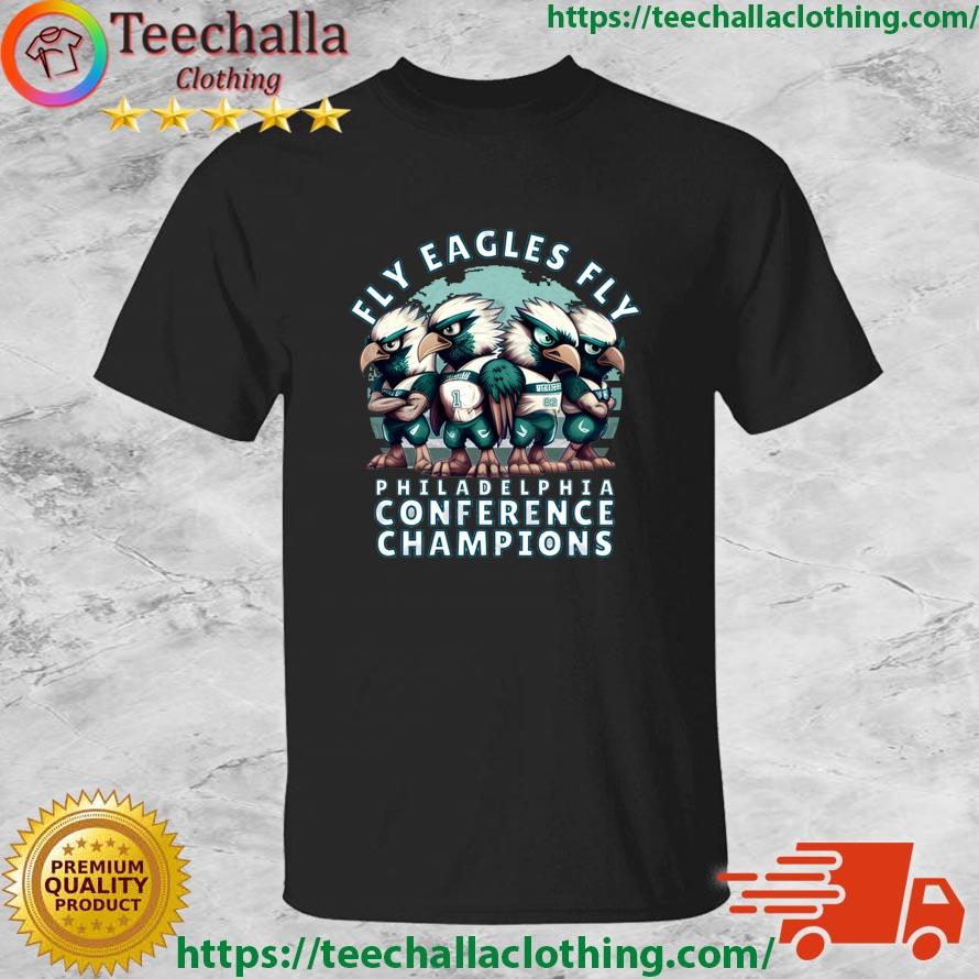 Philadelphia Eagles Swoop Mascot Fly Eagles Fly Philadelphia Conference Champions shirt