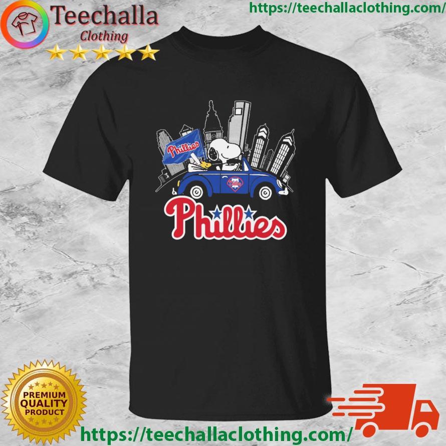 Philadelphia Phillies Snoopy And Woodstock Skyline shirt