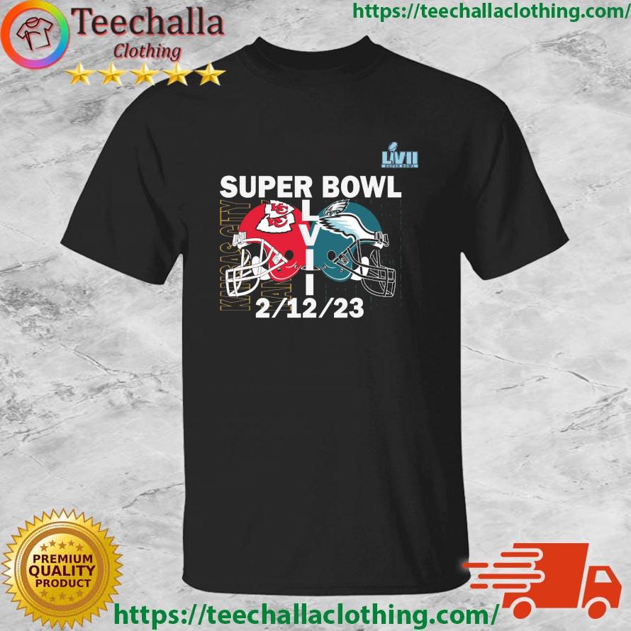 Super Bowl Lvii Game Philadelphia Eagles And Kansas City Chiefs shirt