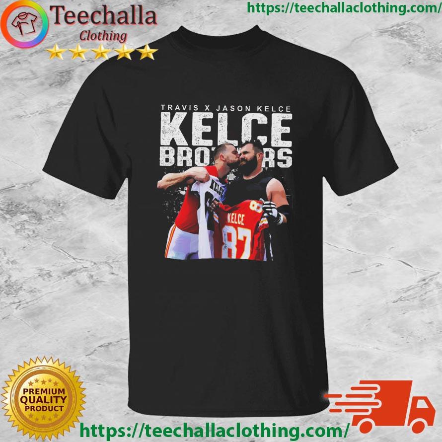 Travis and Jason Kelce Football Champion Bowl LVII Shirt