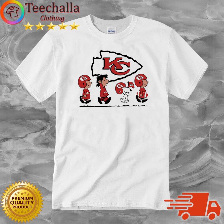 The Peanuts Snoopy And Friends Road Kansas City Chiefs 2023 Super Bowl shirt