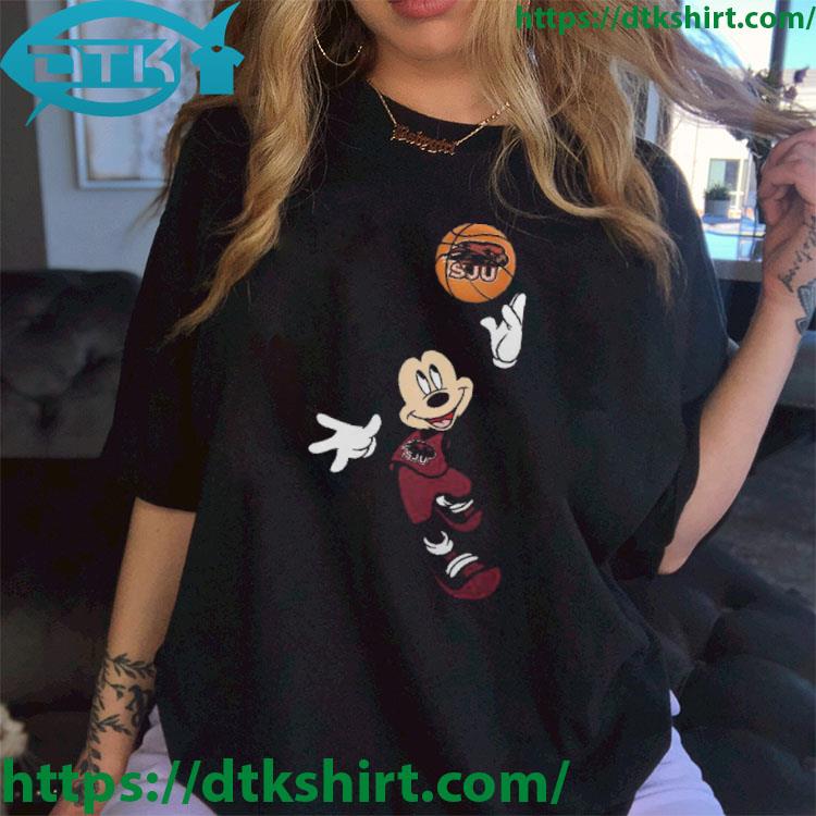 Saint Joseph's Hawks Mickey Mouse March Madness 2023 Shirt