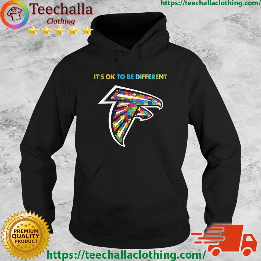 Atlanta Falcons Autism It's Ok To Be Different s Hoodie