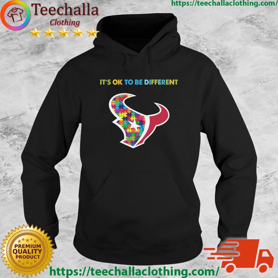 Houston Texans Autism It's Ok To Be Different s Hoodie