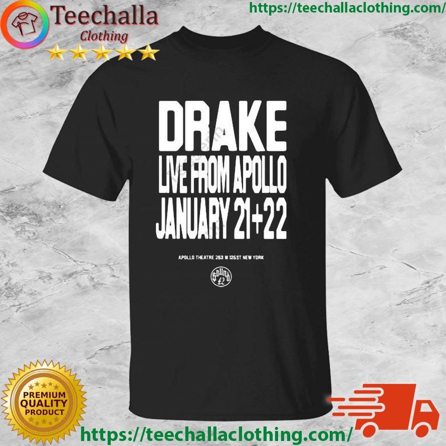 Kevin Durant Wearing Drake Live From Apollo January 21+22 shirt