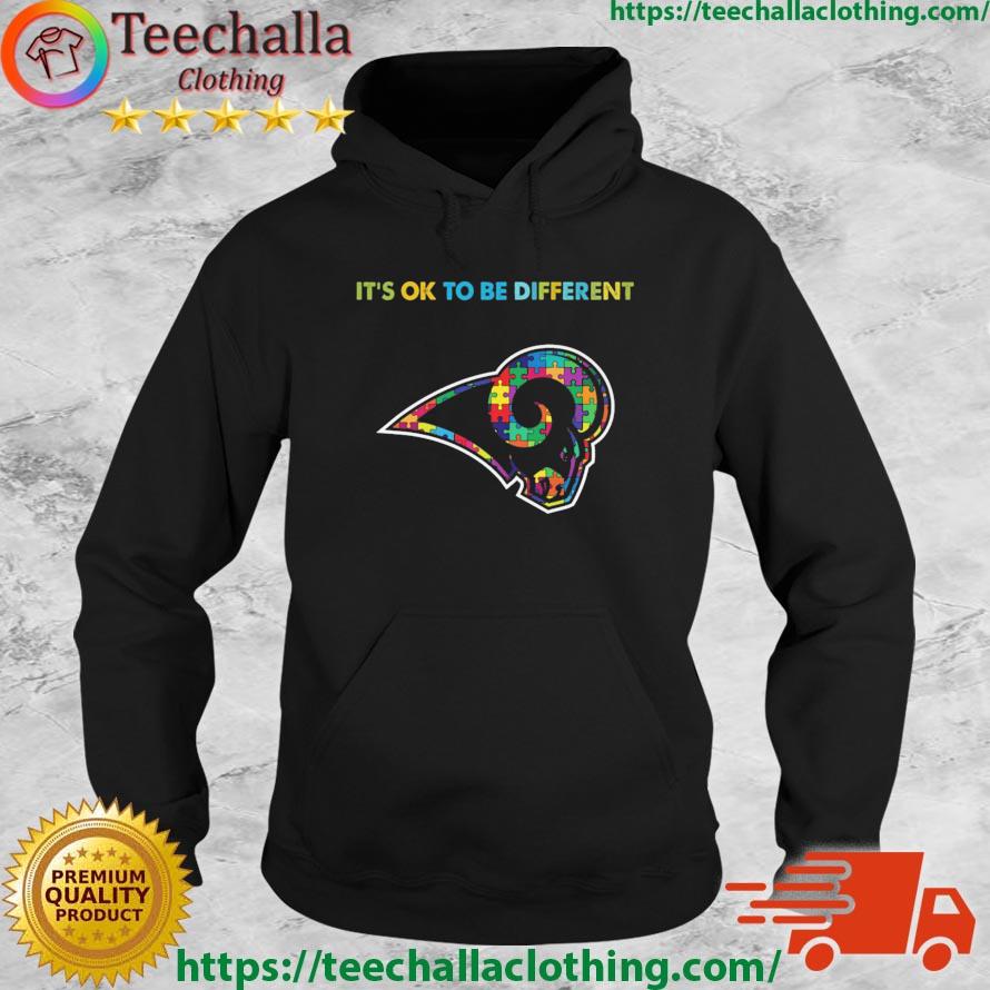 Los Angeles Rams Autism It's Ok To Be Different s Hoodie