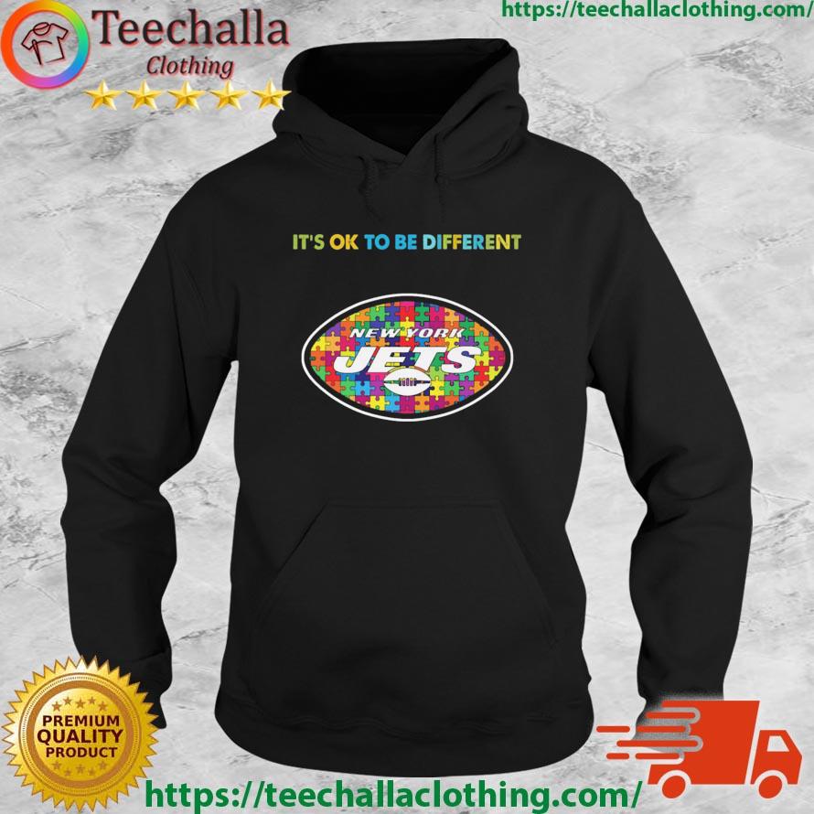 New York Jets Autism It's Ok To Be Different s Hoodie
