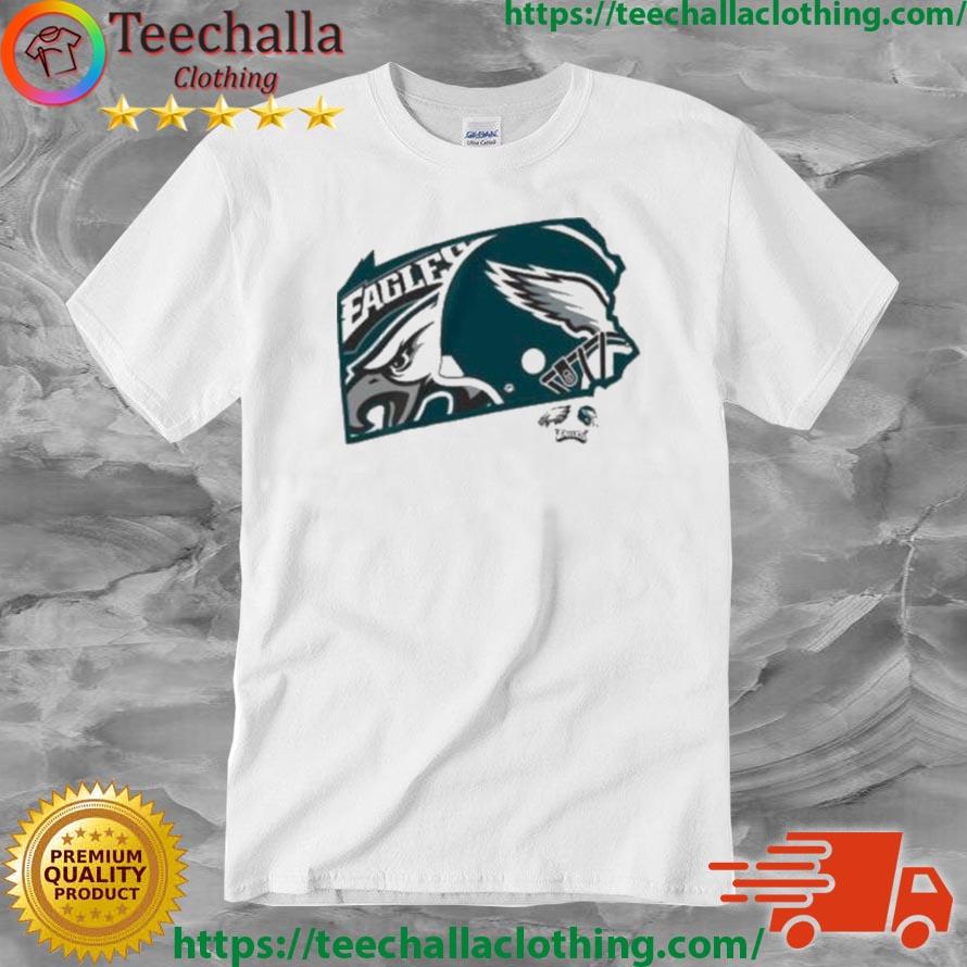 Philadelphia Eagles New Era White Gameday State shirt