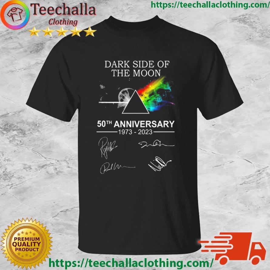 Pink Floyd Dark Side Of The Moon 50th Anniversary 1973-2023 Signatures shirt