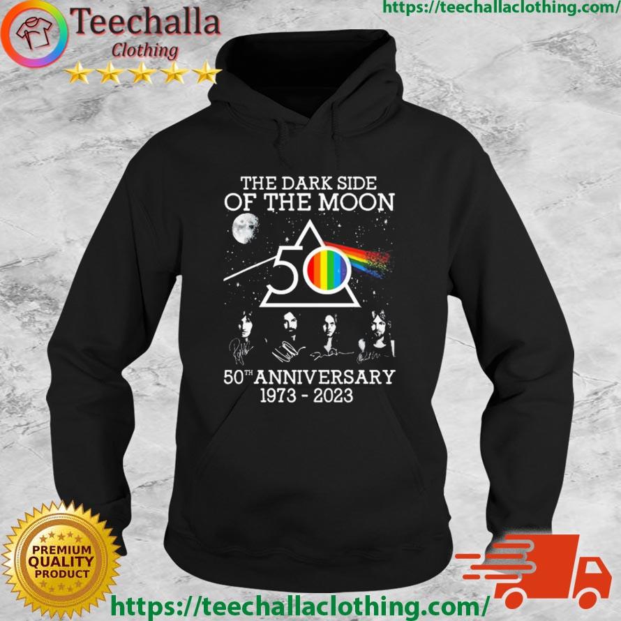 Pink Floyd The Dark Side Of The Moon 50th Anniversary 1973-2023 Signatures s Hoodie