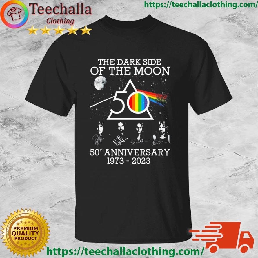 Pink Floyd The Dark Side Of The Moon 50th Anniversary 1973-2023 Signatures shirt
