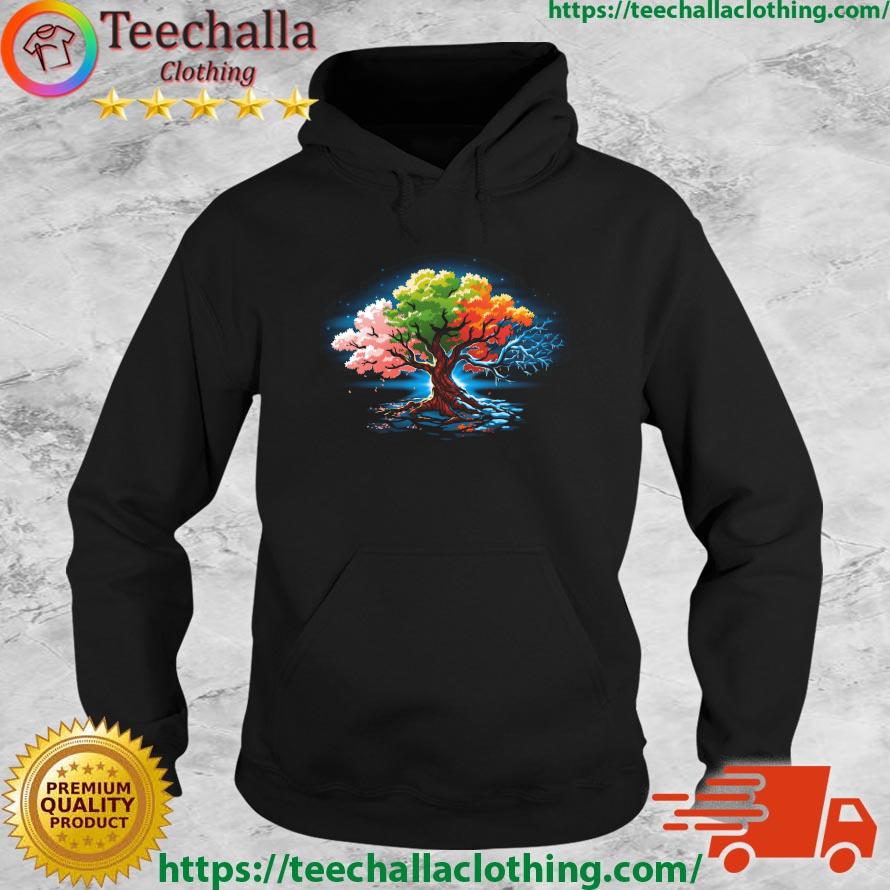 Seasonal Tree Shirt Hoodie