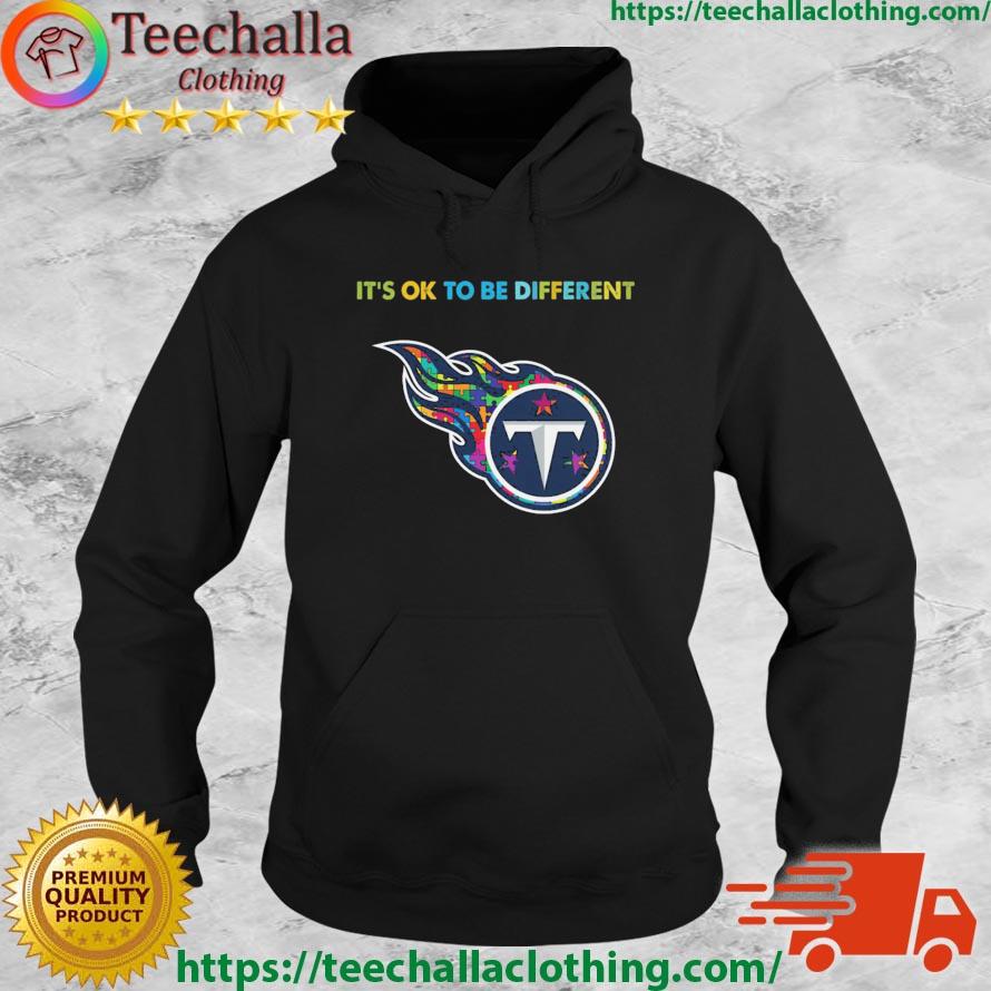 Tennessee Titans Autism It's Ok To Be Different s Hoodie