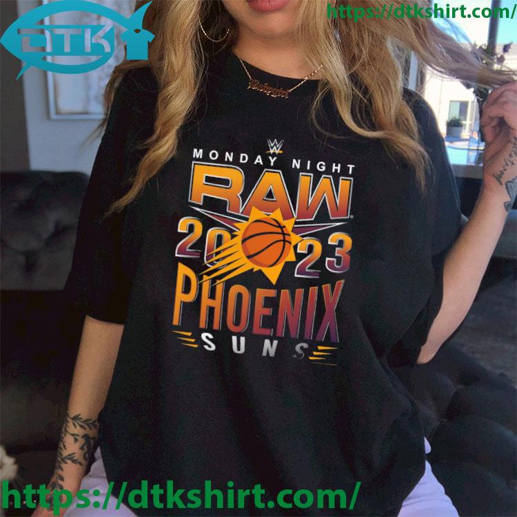 Phoenix Suns WWE Monday Night RAW 2023 shirt