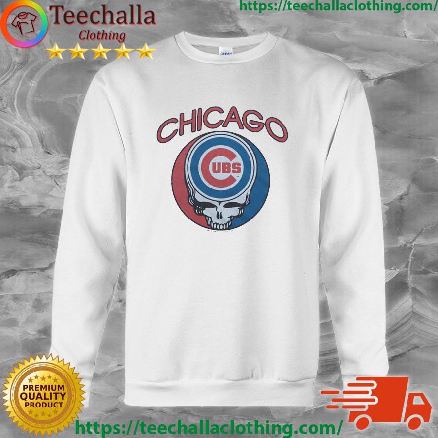 Chicago Cubs Homage Grateful Dead Tri-Blend Shirt, hoodie, sweater, long  sleeve and tank top