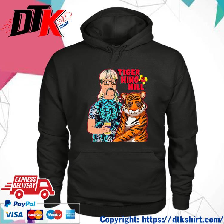 Official Joe Tiger King Hank Hill Tiger King Of The Hill Texas T-s hoodie