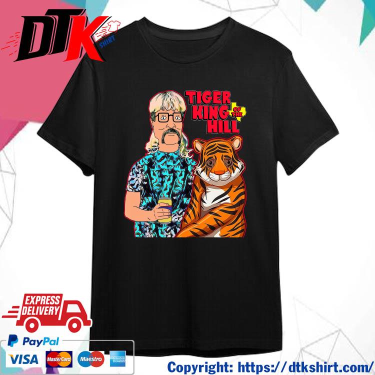 Official Joe Tiger King Hank Hill Tiger King Of The Hill Texas T-shirt