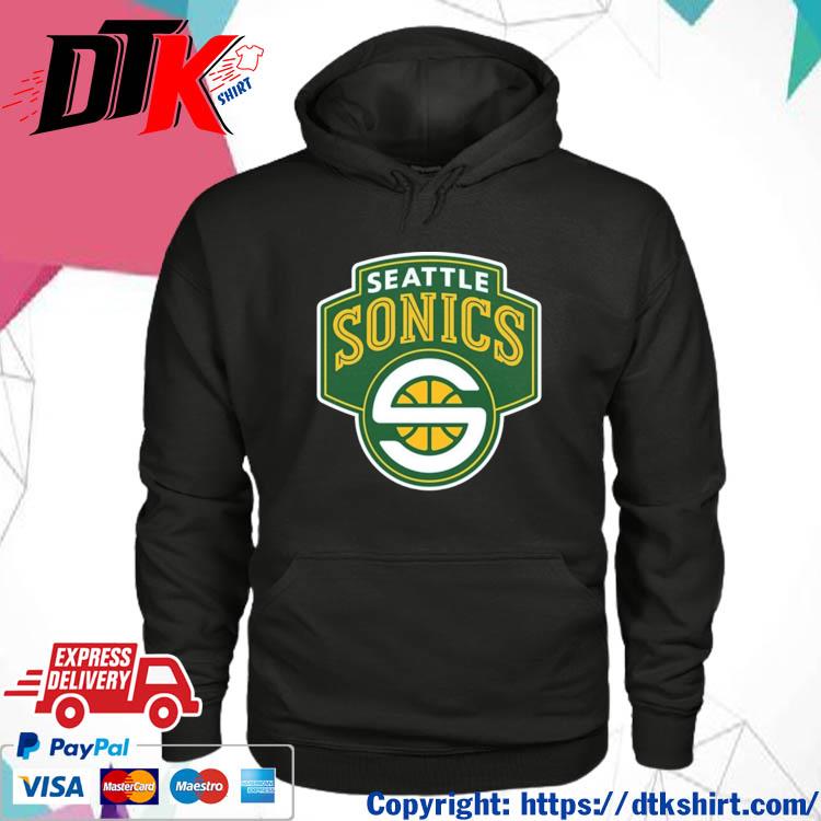 Simply Seattle Seattle Supersonics Black Logo Premium Shirt hoodie
