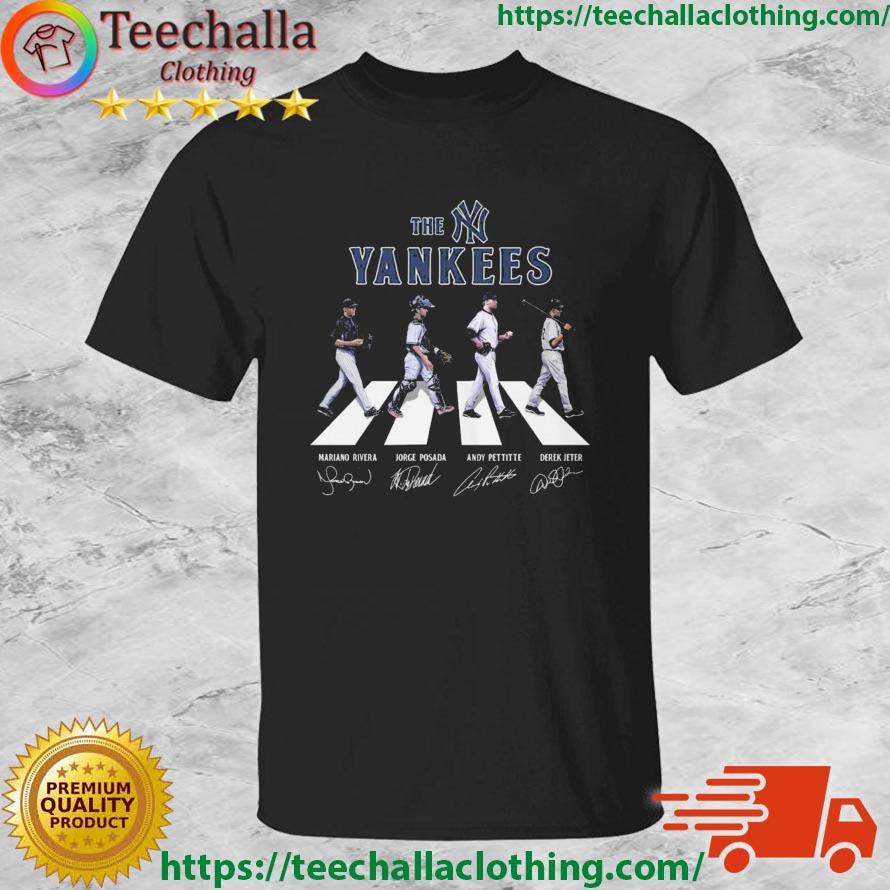 The Yankees Abbey road 2023 signatures shirt, hoodie, sweater, long sleeve  and tank top