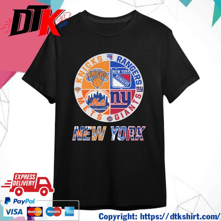 New York Team Sports Ny Knicks Ny Rangers Ny Giants And Ny Mets shirt