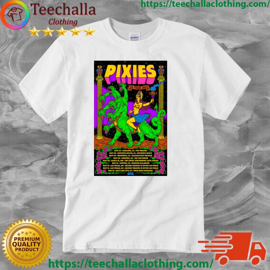 Pixies 2023 North America Leg 1 Tour Shirt
