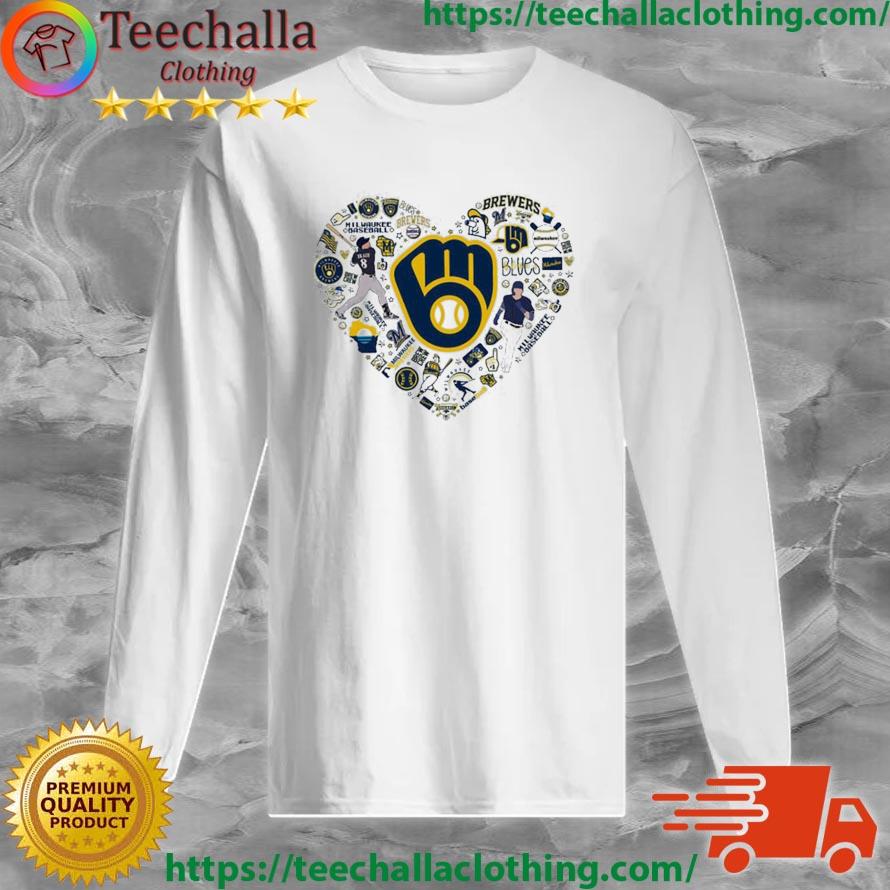 Milwaukee Brewers Icons Heart 2023 shirt, hoodie, sweater, long sleeve and  tank top