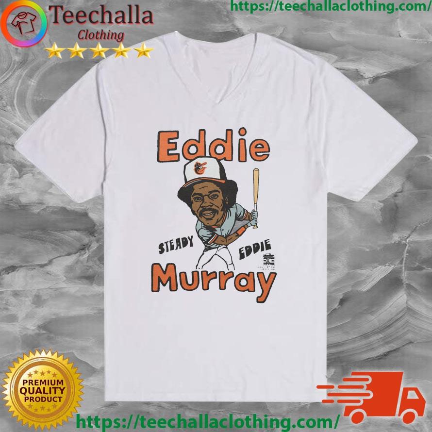 Eddie Murray Baltimore Orioles Men's Backer T-Shirt - Ash