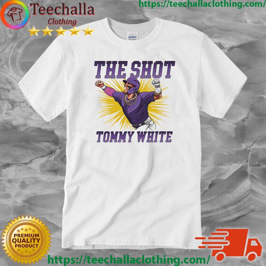 The Shot Tommy White shirt