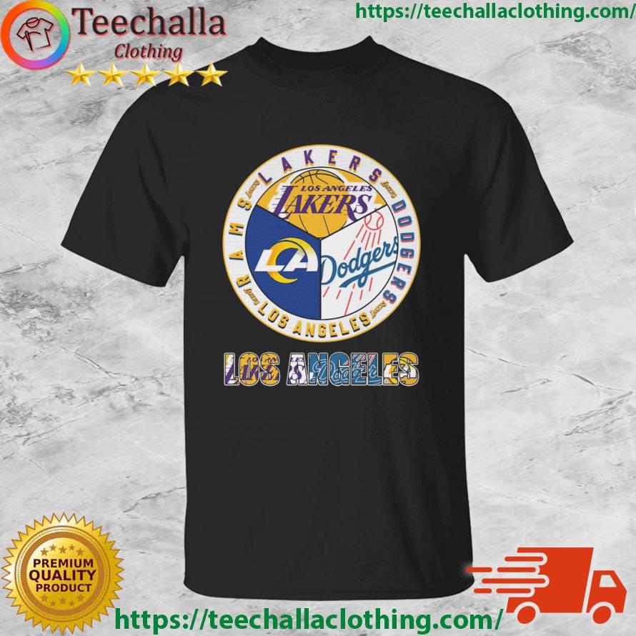 Los Angeles Rams Los Angeles Dodgers And Los Angeles Lakers City