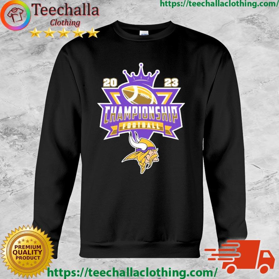Minnesota Vikings Football NFL 2023 Championship Crown Logo Shirt, hoodie,  sweater, long sleeve and tank top