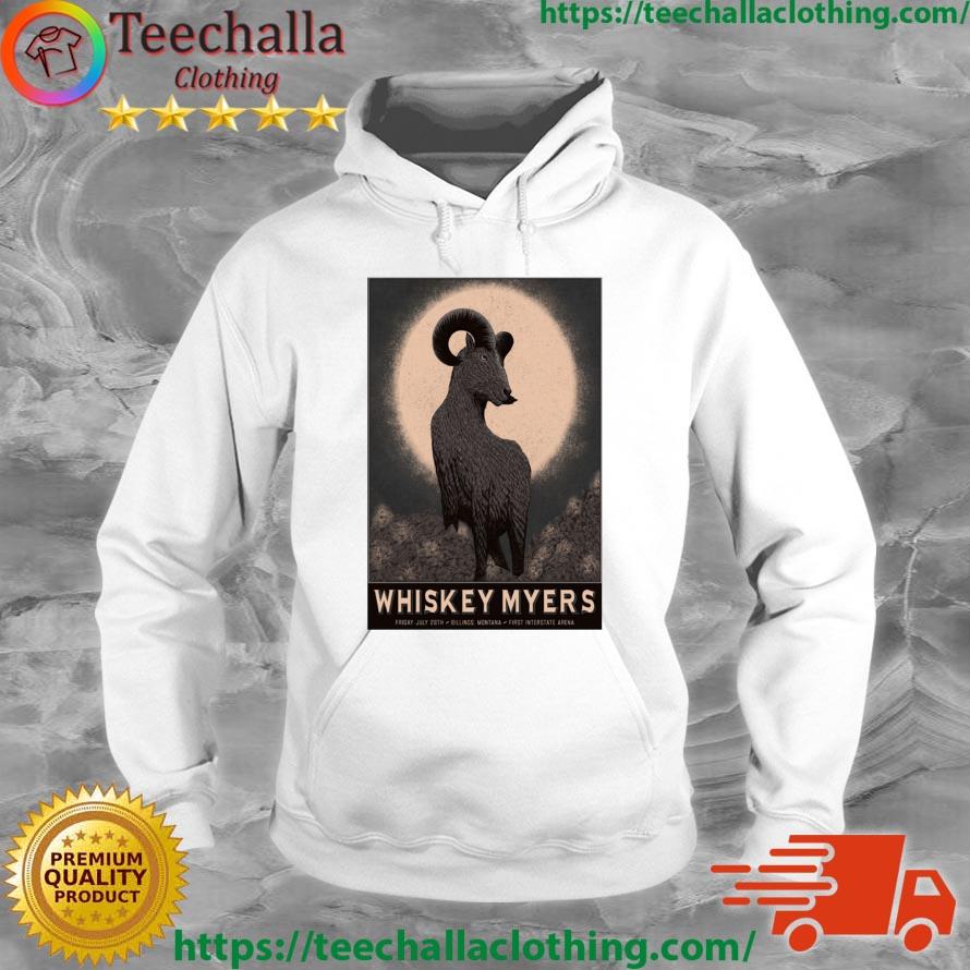 Whiskey Myers Billings, MT, First Interstate Arena July 28 2023 Tour s Hoodie