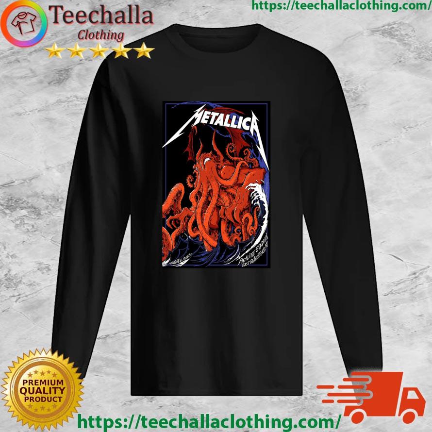 Metallica August 6, 2023 MetLife Stadium East Rutherford, NJ shirt, hoodie,  sweater, long sleeve and tank top