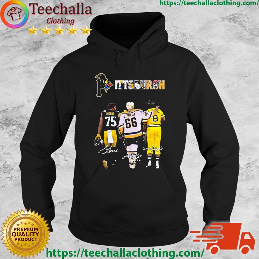 Pittsburgh Sports Joe Greene Mario Lemieux And Willie Stargell Shirt,  hoodie, sweater, long sleeve and tank top