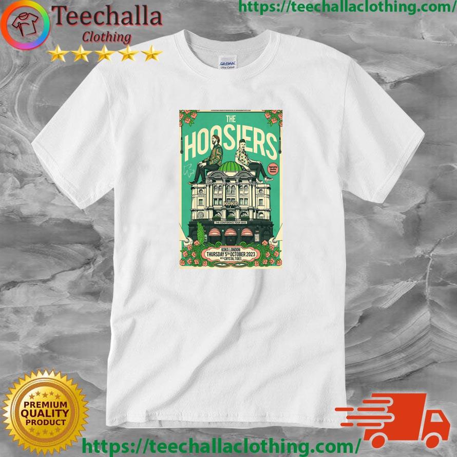 The Hoosiers with Crystal Tides Koko, London October 5, 2023 shirt