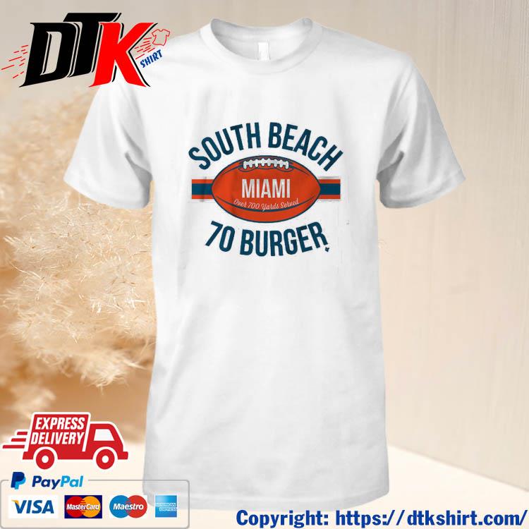 South Beach 70 Burger Miami 2023 Shirt