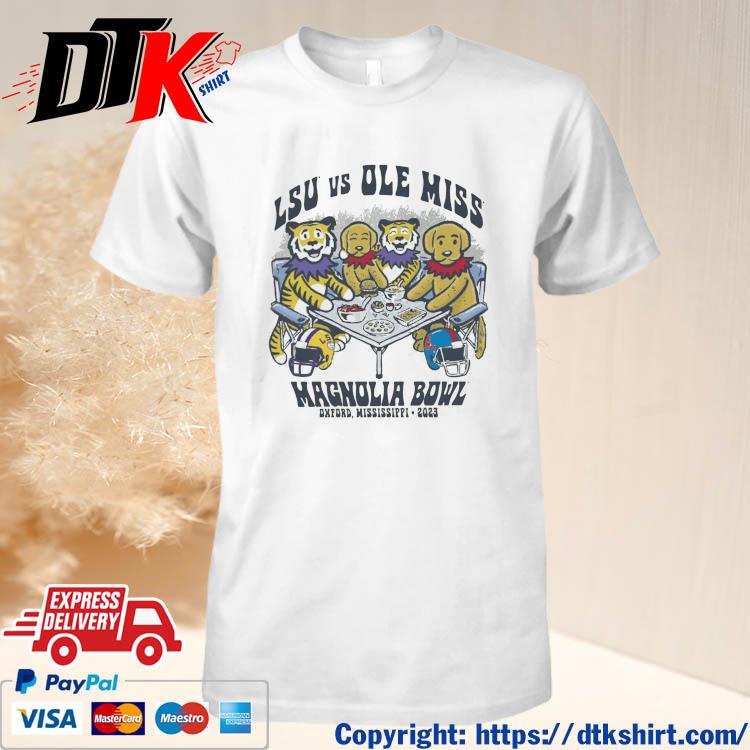 LSU Tigers Vs Ole Miss Rebels Game Day 2023 Magnolia Bowl Oxford Mississippi Shirt