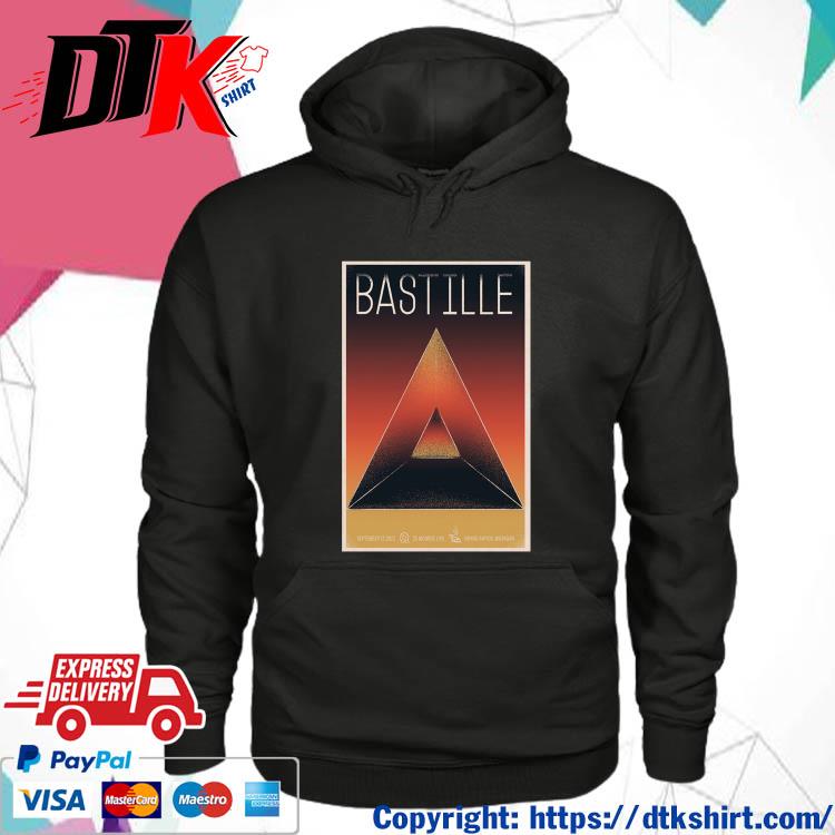 Official Bastille GLC Live at 20 Monroe Grand Rapids, MI September 17, 2023 t-s hoodie