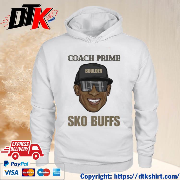 Official Colorado Buffaloes Coach Prime SKO Buff Shirt hoodie