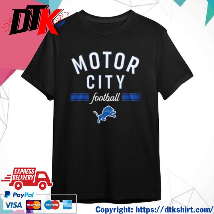 Official Detroit Lions Motor City Football shirt