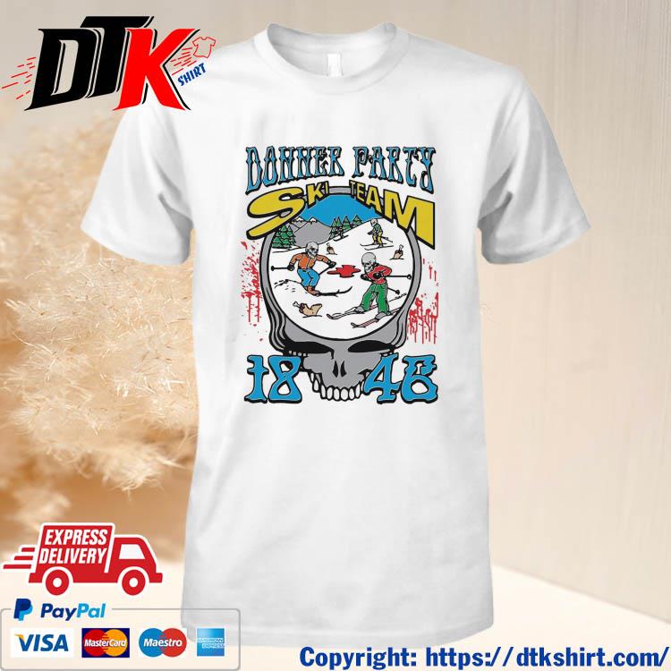 Official Donner Party Ski Team 1846 t-shirt