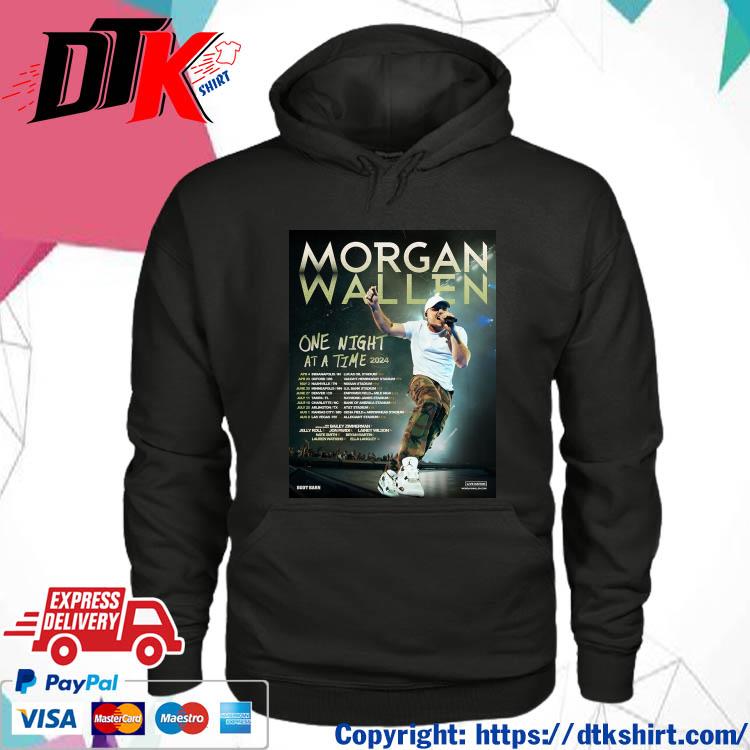 Official Morgan Wallen Adds 11 Stadium Show to One Night At A Time Tour 2024 s hoodie