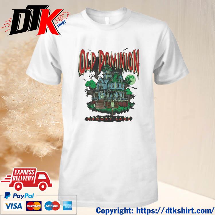 Official Old Dominion Memory Lane Halloween t-shirt